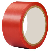 rillprint Bodenmarkierungsband, 50 mm x 33 m, rot weiß