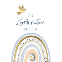 CACTUS Konfirmationskarte "Regenbogen"