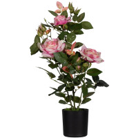 PAPERFLOW Kunstpflanze "Rosenstock", rot,...