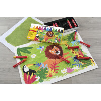 EBERHARD FABER Dreikant-Wachsmalkreide COLORI,12er Kartonbox