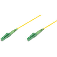 DIGITUS Glasfaser-Simplex-Patchkabel, LC APC - LC APC, 10,0m