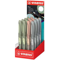 STABILO Füllhalter Flow MONOCHROME, 16er Display