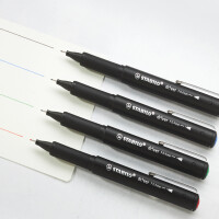STABILO Fineliner dr!ver, fein, schwarz