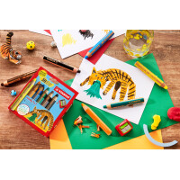 STABILO Multitalentstift woody 3 in 1, 6er Etui Tiger