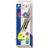 STAEDTLER Synthetikhaarpinsel-Set Noris, 3-teilig