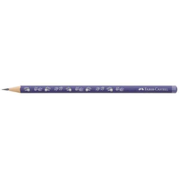 FABER-CASTELL Bleistift Dino, Härtegrad: HB, blau