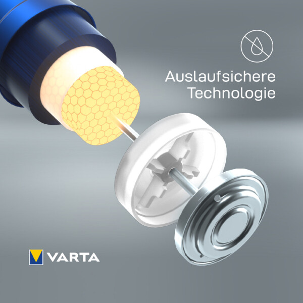 VARTA Alkaline Batterie Longlife Power, Mono (D LR20), 4er