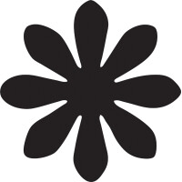 HEYDA Motivstanzer XL "Blume", Farbe: grün