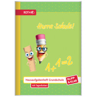 ROTH Hausaufgabenheft Klipp & Klar "Hurra...