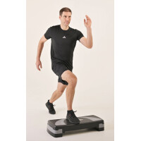 SCHILDKRÖT Fitness Stepper, schwarz grau