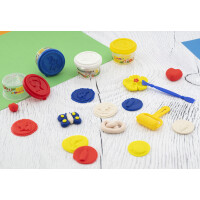 EBERHARD FABER Spielknete-Set Mini Kids, Basisfarben