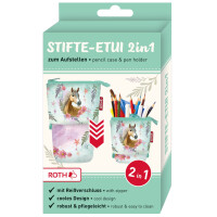 ROTH Schlamper-Etui 2in1 "Einhorn Beauty"