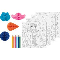 HEYDA 3D Mal-Set "Unterwasser", 15-teilig