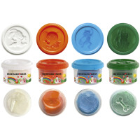 EBERHARD FABER Spielknete-Set Mini Kids, Sonderfarben