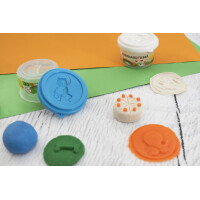 EBERHARD FABER Spielknete-Set Mini Kids, Sonderfarben