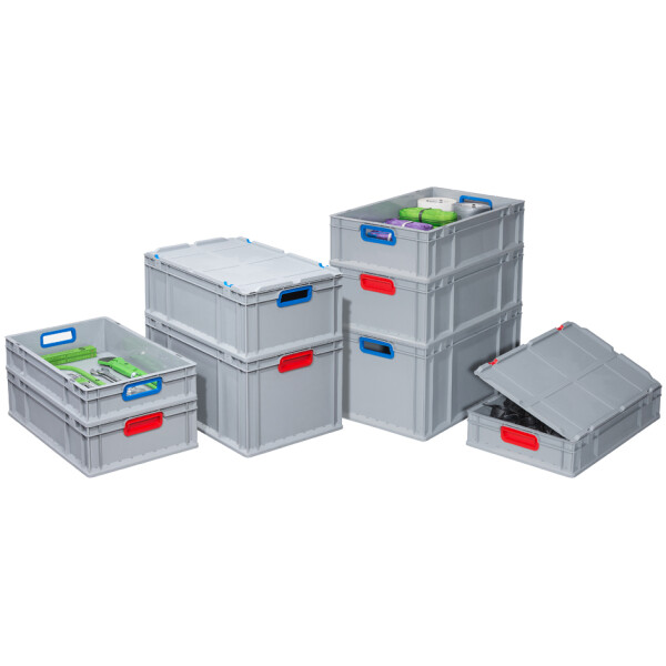 allit Scharnierdeckel ProfiPlus EuroBox Lid S 400, grau