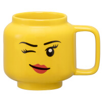LEGO Kaffeetasse BOY, 530 ml, gelb, im Karton