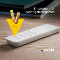 VARTA Alkaline Batterie Longlife, Micro AAA, 12er