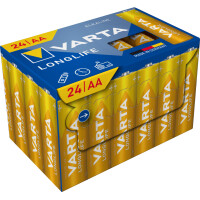 VARTA Alkaline Batterie Longlife, Mignon AA, 24er