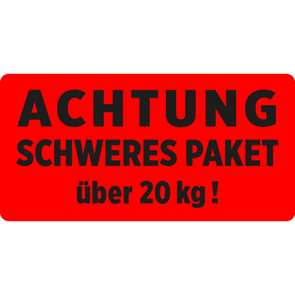 AVERY Zweckform Rollenetiketten "ACHTUNG SCHWERES PAKET"