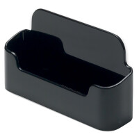 deflecto Visitenkartenhalter, 1 Fach, schwarz