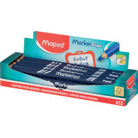 Maped Whiteboard-Marker MarkerPeps, blau, 12er Display