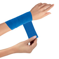 Lifemed selbsthaftende Bandage, 100 mm x 2,8 m
