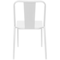 PAPERFLOW Outdoor-Besucherstuhl ARTY, 2er Set, weiß