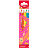 Maped Dreikant-Buntstift NEON, 12er Kartonetui