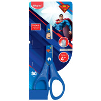 Maped Bastelschere SUPERMAN, rund, 130 mm, blau