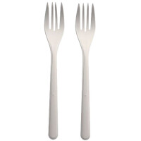 PAPSTAR Circulware Mehrweg-Gabeln, Länge: 185 mm,...