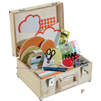 FRANKEN Moderationskoffer U-Act! Line, 2.200 Teile, Holz