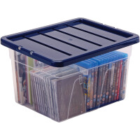 Fellowes Aufbewahrungsbox BANKERS BOX, 22 Liter, transparent
