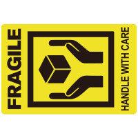 rillprint Hinweisetiketten "FRAGILE HANDLE WITH...
