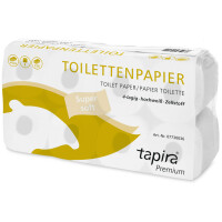 Tapira Toilettenpapier Plus, 2-lagig, weiß