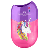 FABER-CASTELL Doppelspitzdose "Dino", grün...