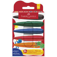FABER-CASTELL Wachsmalfinger, 6er Kartonetui