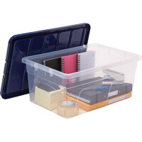 Fellowes Aufbewahrungsbox BANKERS BOX, 38 Liter, transparent