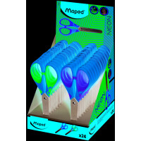 Maped Bastelschere Essentials Soft NEON, 130 mm, Display