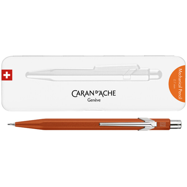 CARAN DACHE Druckbleistift 844 Colormat-X, 0,7 mm, rot