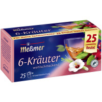 Meßmer Tee "6-Kräuter",...