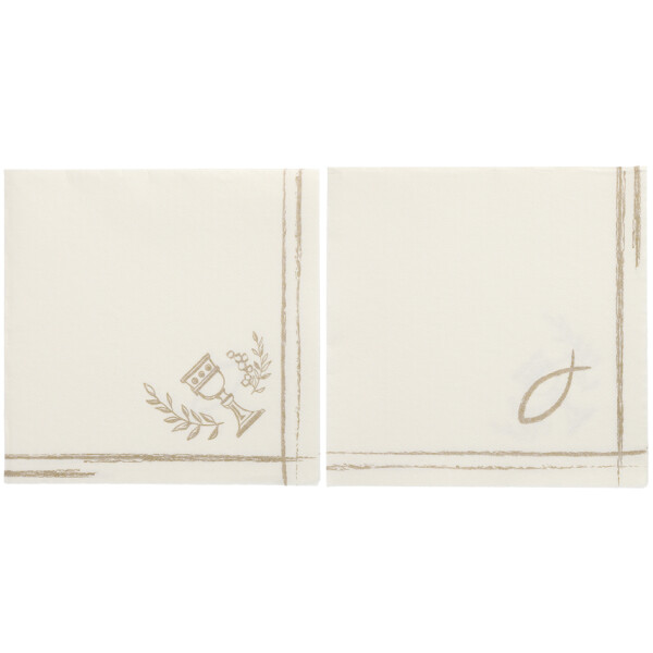 PAPSTAR Servietten "ROYAL Collection Kommunion Konfirmation"