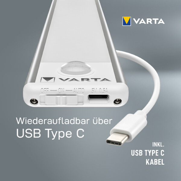 VARTA LED-Unterbauleuchte "Motion Sensor Slim Light"