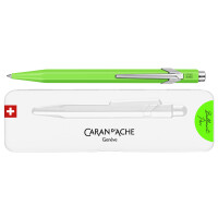 CARAN DACHE Druckkugelschreiber 849 POPLINE FLUO, weiß