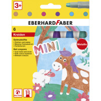 EBERHARD FABER Gelmalstifte Metallic, 6er Kartonetui