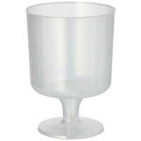 PAPSTAR Mehrweg-Rotweinglas PP, 0,2 l, transluzent, 10er