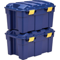 Fellowes Aufbewahrungstruhe BANKERS BOX, 40 Liter,dunkelblau