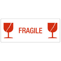 rillprint Hinweisetiketten "FRAGILE"