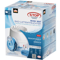 Pattex Bad-Luftentfeuchter AERO 360 inkl. 450 g Tab,...