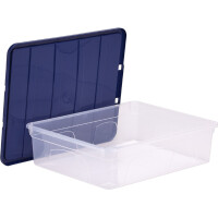 Fellowes Aufbewahrungsbox BANKERS BOX, 12 Liter, transparent